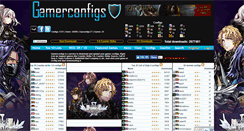 Desktop Screenshot of gamerconfigs.com