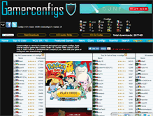 Tablet Screenshot of gamerconfigs.com